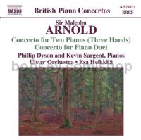 Concerto For 2 Pianos 3 Hands (Naxos Audio CD)