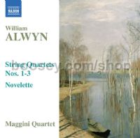String Quartets Nos.1-3 (Naxos Audio CD)
