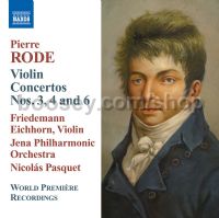Violin Concertos 3, 4, 6 (Naxos Audio CD)