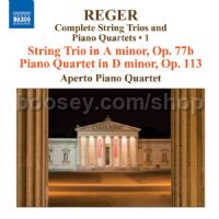 String Trios & Piano Quartets vol.1 (Naxos Audio CD)