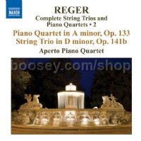 String Trios & Piano Quartets vol.2 (Naxos Audio CD)