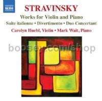 Works for Violin & Piano (Naxos Audio CD)