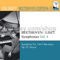 Beethoven/Liszt: Symphonies vol.4 (Idil Biret Archive Audio CD)