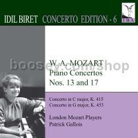 Piano Concertos 13 & 17 (Naxos Audio CD)