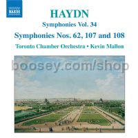 Symphonies vol.34 (No. 62 etc.) (Naxos Audio CD)