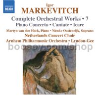 Complete Orchestral Works vol.7 Piano Concerto/Cantate/Icare (Naxos Audio CD)