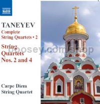 String Quartets 2/4 (Naxos Audio CD)