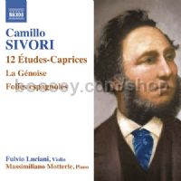 12 Etudes-Caprices (Naxos Audio CD)