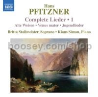 Complete Lieder Vol. 1 (Naxos Audio CD)