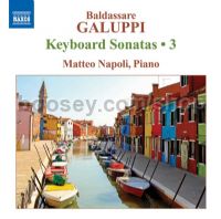 Keyboard Sonatas vol.3 (Naxos Audio CD)