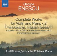 Violin & Piano Works 2 (Naxos Audio CD)