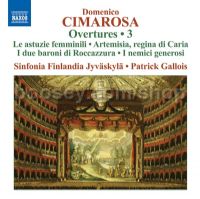 Overtures Vol. 3 (Naxos Audio CD)