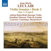 Violin Sonatas Book 2  (Naxos Audio CD)