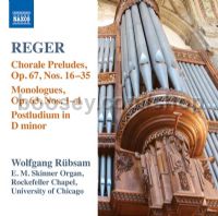 Organ Works Vol. 15 (Naxos Audio CD)