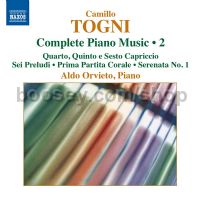 Piano Music Vol. 2 (Naxos Audio CD)