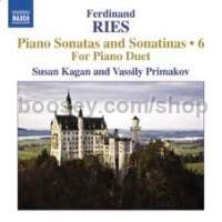 Piano Sonatas 6 (Naxos Audio CD)