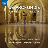 De Profundis (Naxos Audio CD)