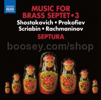 Septura Brass Music Vol. 3 (Naxos Audio CD)