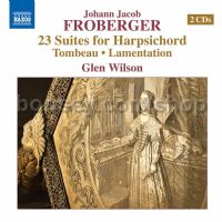 23 Suites For Harpsichord (Naxos Audio CD x2)