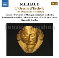L'Orestie D'Eschyle (Naxos Audio CD x3)