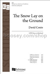 The Snow Lay on the Ground (SATB Choral Score)