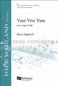 Vum Vive Vum from Angel of Light (SATB Choral Score)