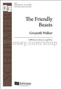 The Friendly Beasts (SATB Choral Score)