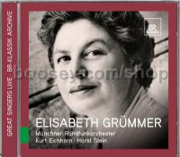 Elisabeth Grummer (BR Klassik Audio CD)