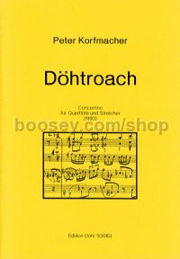 Döhtroach - Flute & String Orchestra (score)