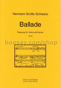 Ballade - Viola & Piano