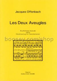 Les Deux Aveugles (vocal score)