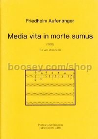 Media vita in morte sumus - 4 Cellos (score)