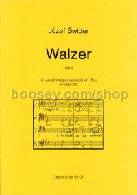 Waltz (choral score)