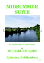 Midsummer Suite for treble recorder (or flute) & piano