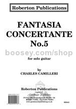 Fantasia Concertante No. 5 for guitar