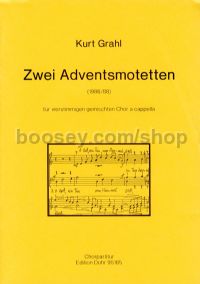 2 Christmas Motets (choral score)
