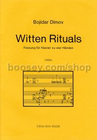 Witten Rituals - Piano 4 Hands (score)
