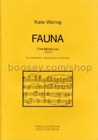 Fauna - Clarinet, Cello & Piano (score & parts)