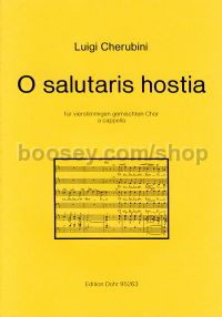 O salutaris hostia (choral score)
