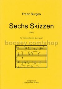 6 Sketches - Cello & Double Bass (score)