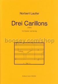 3 Carillons - Piano 4 Hands (score)
