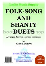 Folk-song and Shanty Duets for 2 descant recorders