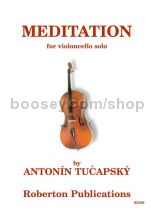 Meditation for cello solo