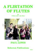 Flirtation of Flutes for flute quartet