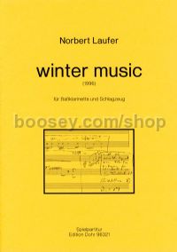 winter music - Bass Clarinet & Percussion (score)