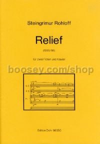 Relief - 2 Flutes & Piano (score & parts)