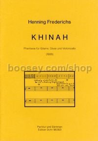 Khinah - Guitar, Oboe & Cello (score & parts)