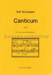 Canticum - Trombone & Marimba (score & parts)