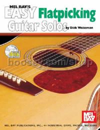 Easy Flatpicking Guitar Solos (Book & CD)