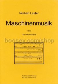 Machine Music - 3 Violins (score & parts)